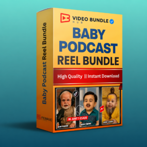 Baby Podcast Reel Videos by Video Bundle Hub With Onle Lakh Extra Reels Instagram Course